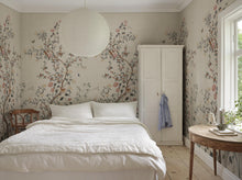 S10588 Misty Blue Eleonora Herbarium Mural by Sandberg
