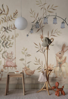 S10592 Beige Vilhelmina Familjen Mural by Sandberg
