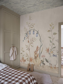 S10592 Beige Vilhelmina Familjen Mural by Sandberg