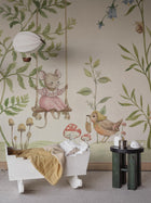 S10593 Green Vilhelmina Familjen Mural by Sandberg