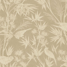 S10596 Beige Celeste Mural Herbarium Mural by Sandberg