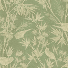 S10597 Green Celeste Mural Herbarium Mural by Sandberg