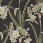 S10600 Charcoal Lilian Herbarium Mural by Sandberg