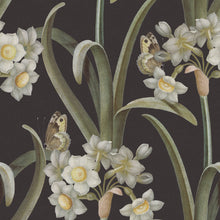 S10600 Charcoal Lilian Herbarium Mural by Sandberg