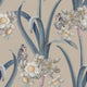 Blue Lilian Herbarium Mural by Sandberg