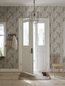 S10602 Pastel Lilian Herbarium Mural by Sandberg