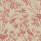 Red Celeste Mural Herbarium Mural by Sandberg