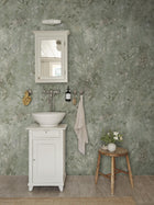 S10606 Sage Green Juni Herbarium Mural by Sandberg
