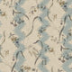 Misty Blue Beatrice Herbarium Mural by Sandberg