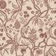 Burgundy Tree of Life Familjen Wallpaper by Sandberg