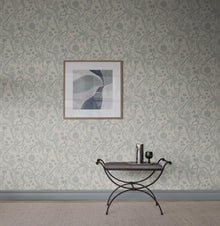 S10615 Light Blue Tree of Life Familjen Wallpaper by Sandberg
