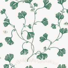 S10617 Green Ebba Familjen Wallpaper by Sandberg