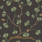 S10619 Charcoal Ebba Familjen Wallpaper by Sandberg