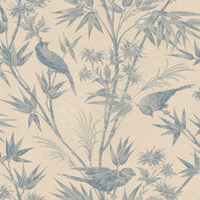 S10621 Indigo Blue Celeste Familjen Wallpaper by Sandberg