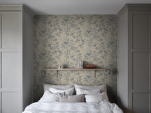 S10621 Indigo Blue Celeste Familjen Wallpaper by Sandberg