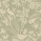 S10622 Green Celeste Familjen Wallpaper by Sandberg