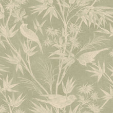 S10622 Green Celeste Familjen Wallpaper by Sandberg
