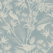 S10623 Misty Blue Celeste Familjen Wallpaper by Sandberg