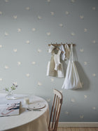 S10624 Light Blue Frida Familjen Wallpaper by Sandberg
