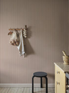 S10629 Burgundy Estelle Familjen Wallpaper by Sandberg