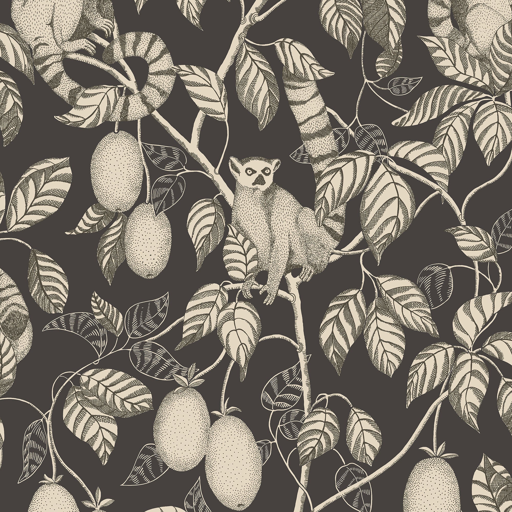 S10631 Graphite Elliot Familjen Wallpaper by Sandberg