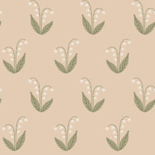 S10635 Blush Lilly Familjen Wallpaper by Sandberg