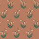 Terracotta Lilly Familjen Wallpaper by Sandberg