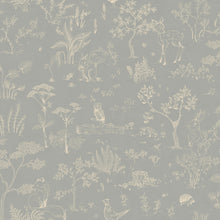S10640 Misty Blue Hollie Familjen Wallpaper by Sandberg