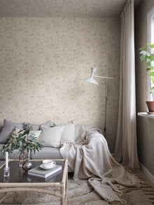 S10641 Terracotta Hollie Familjen Wallpaper by Sandberg