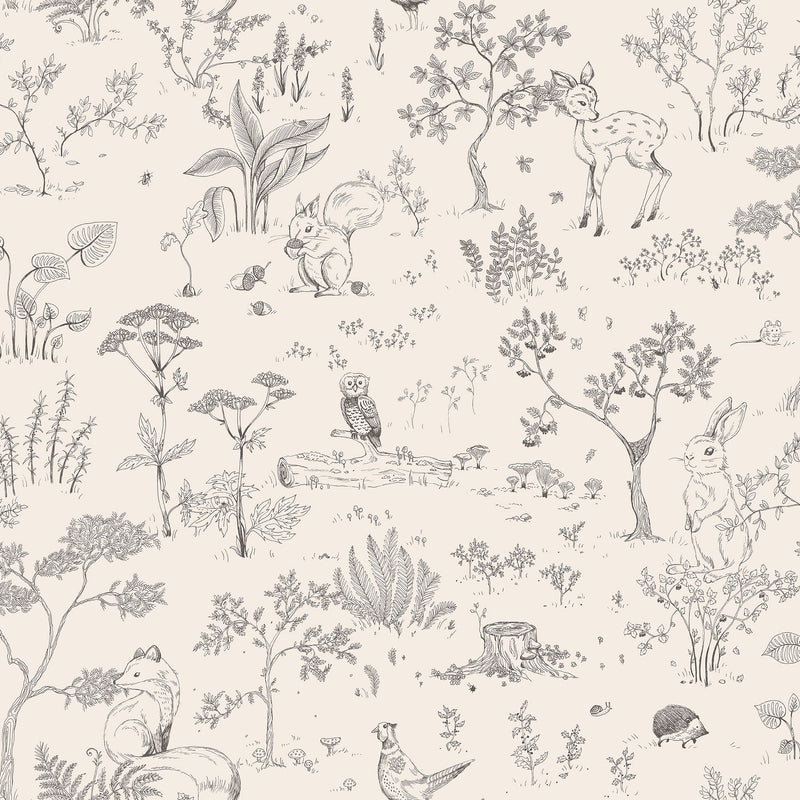 S10642 Graphite Hollie Familjen Wallpaper by Sandberg