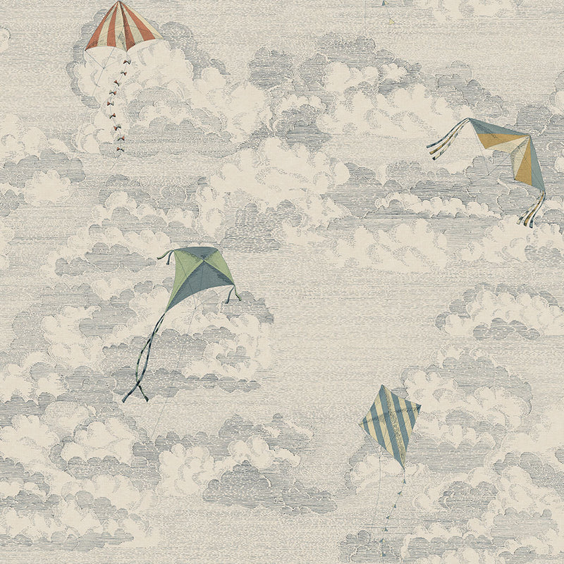 S10644 Blue Bonnie and Kites Familjen Mural by Sandberg
