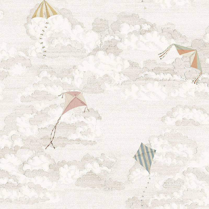 S10645 Sand Bonnie and Kites Familjen Mural by Sandberg
