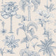 Blue Adele Familjen Wallpaper by Sandberg