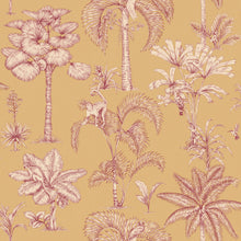 S10652 Yellow Adele Familjen Wallpaper by Sandberg