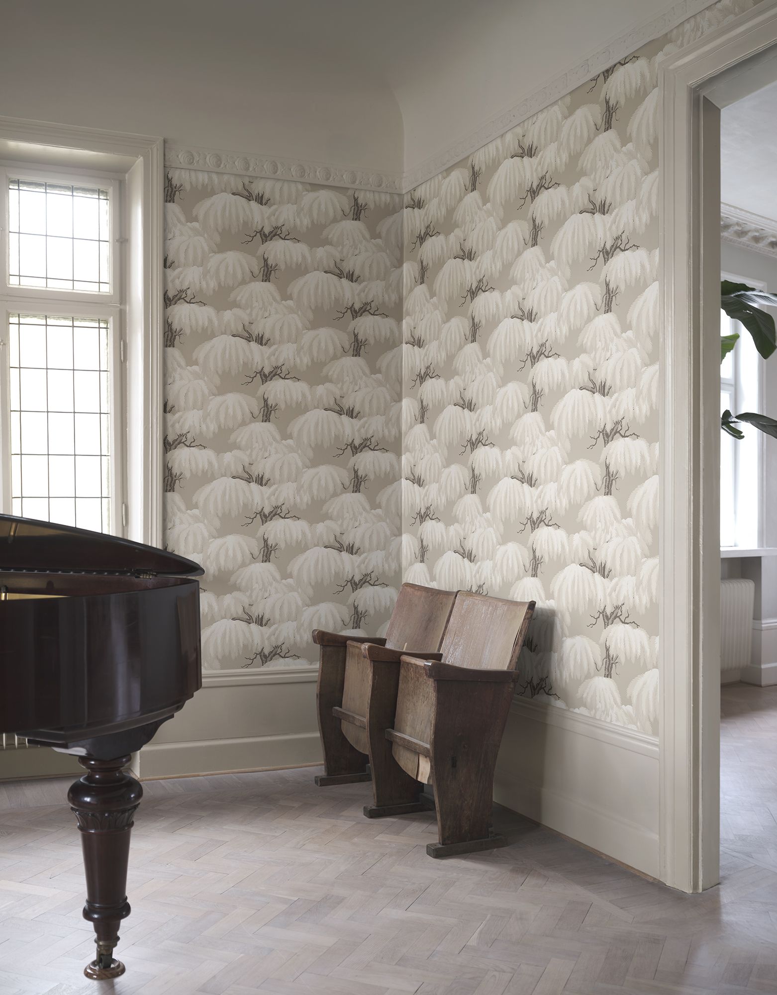 S10663 Alba Beige Wallpaper by Sandberg