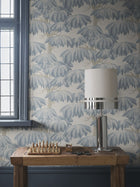 S10665 Alba Light Blue Wallpaper by Sandberg