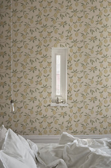 S10666 Limone Yellow Wallpaper by Sandberg