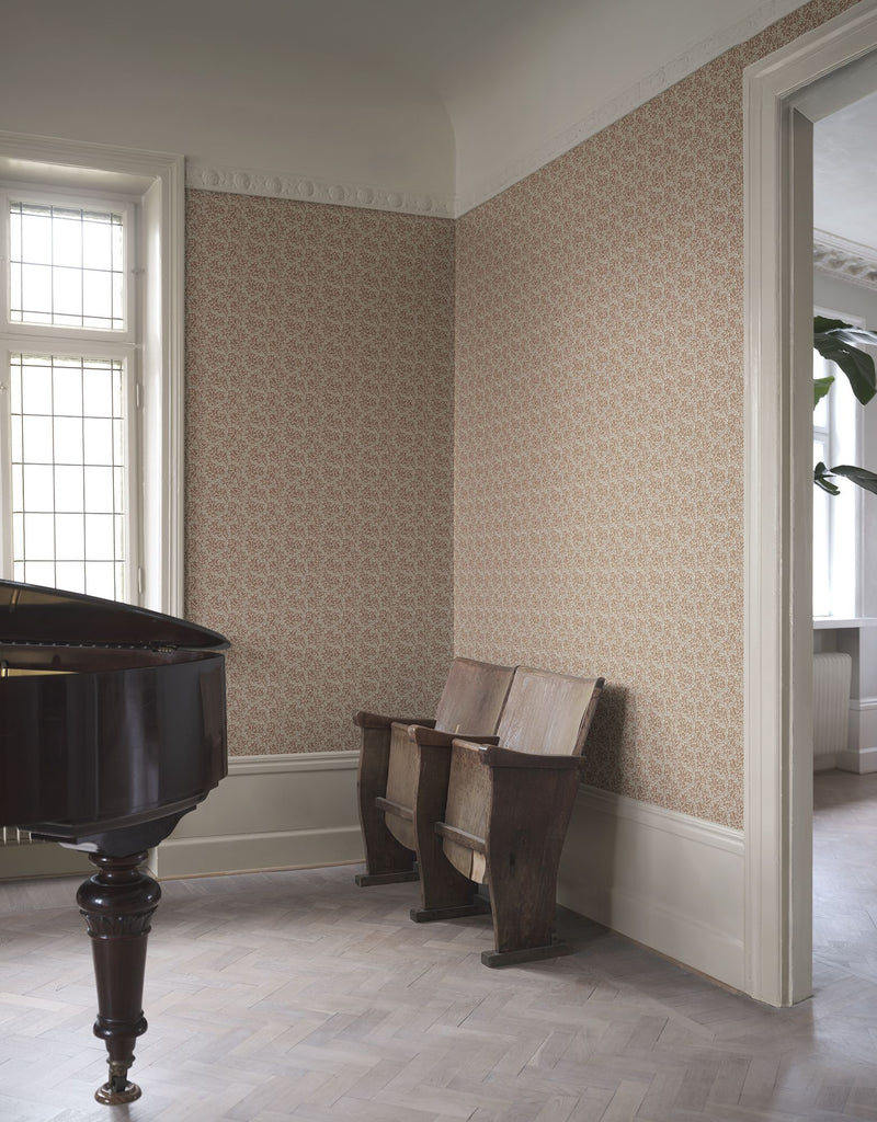 S10672 Coral Terracotta Wallpaper by Sandberg