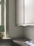 S10678 Mila Light Green Wallpaper by Sandberg