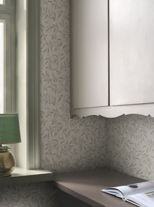 S10679 Olivia Sage Green Wallpaper by Sandberg