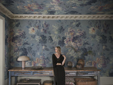 S10684 Ines Blue Mural by Sandberg