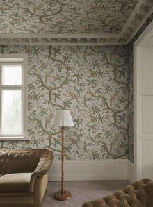 S10686 Alexa Garden Green Mural by Sandberg