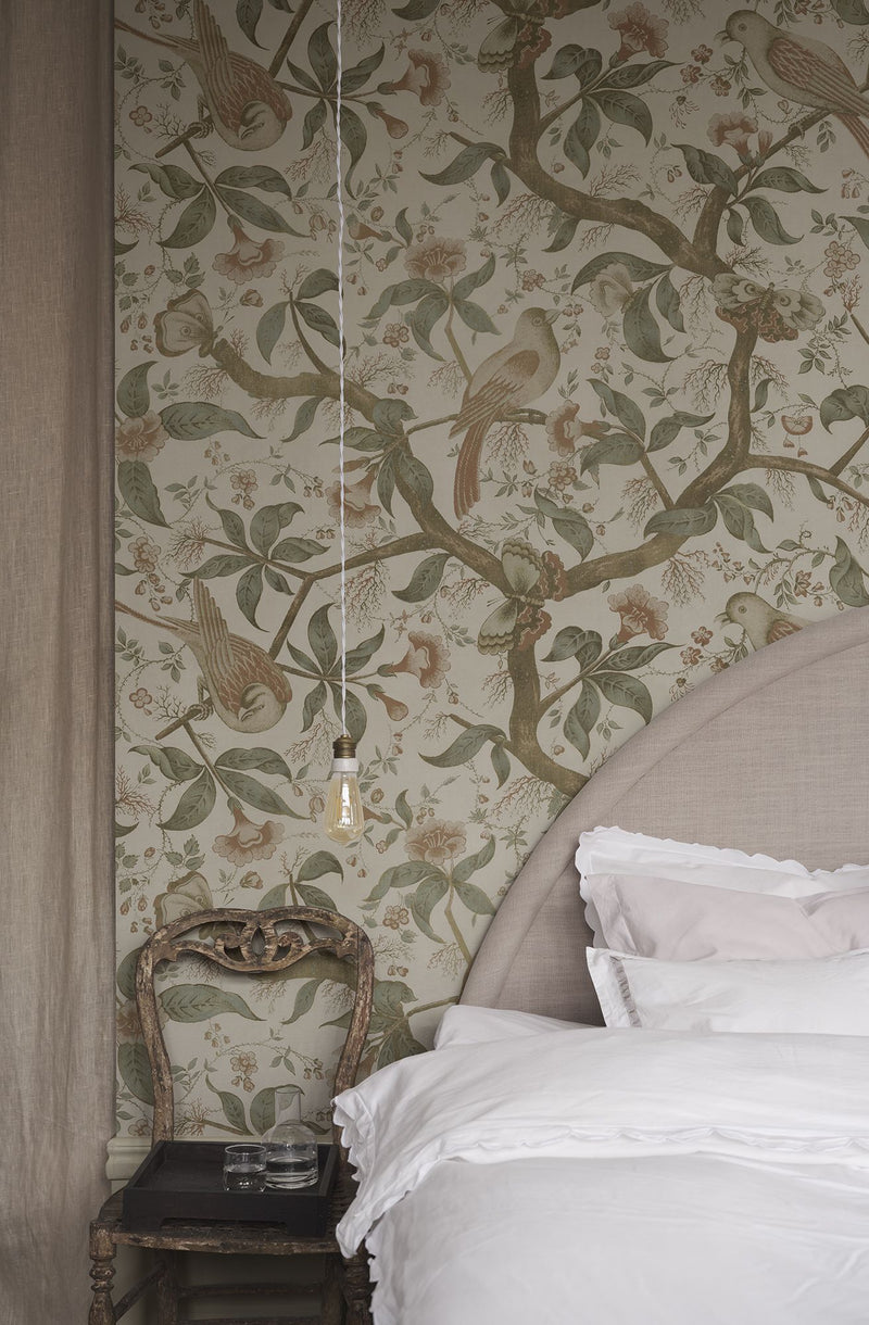 S10686 Alexa Garden Green Mural by Sandberg