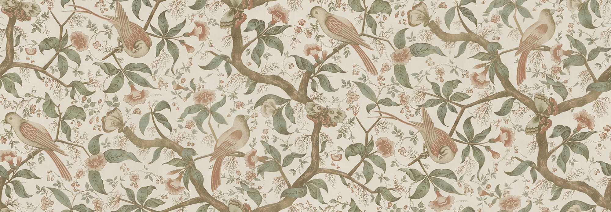 S10686 Alexa Garden Green Mural by Sandberg