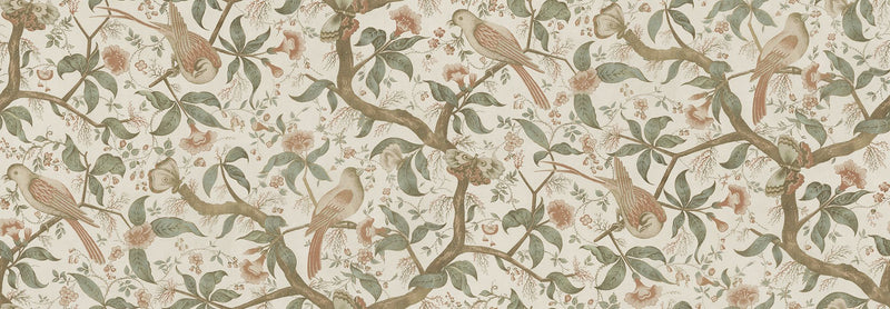 S10686 Alexa Garden Green Mural by Sandberg