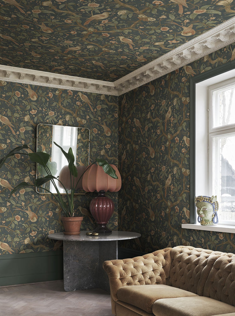 S10687 Alexa Classic Blue Mural by Sandberg