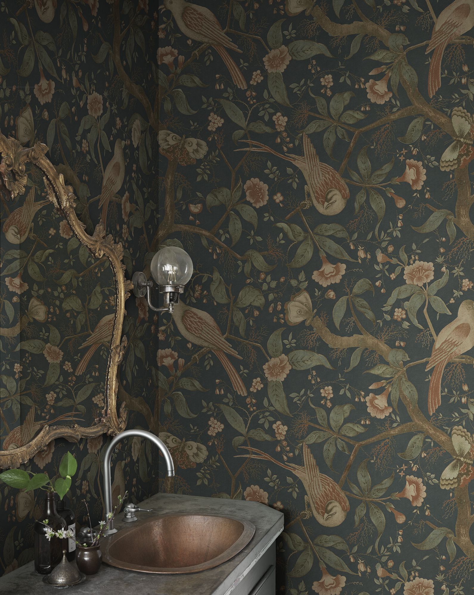S10687 Alexa Classic Blue Mural by Sandberg