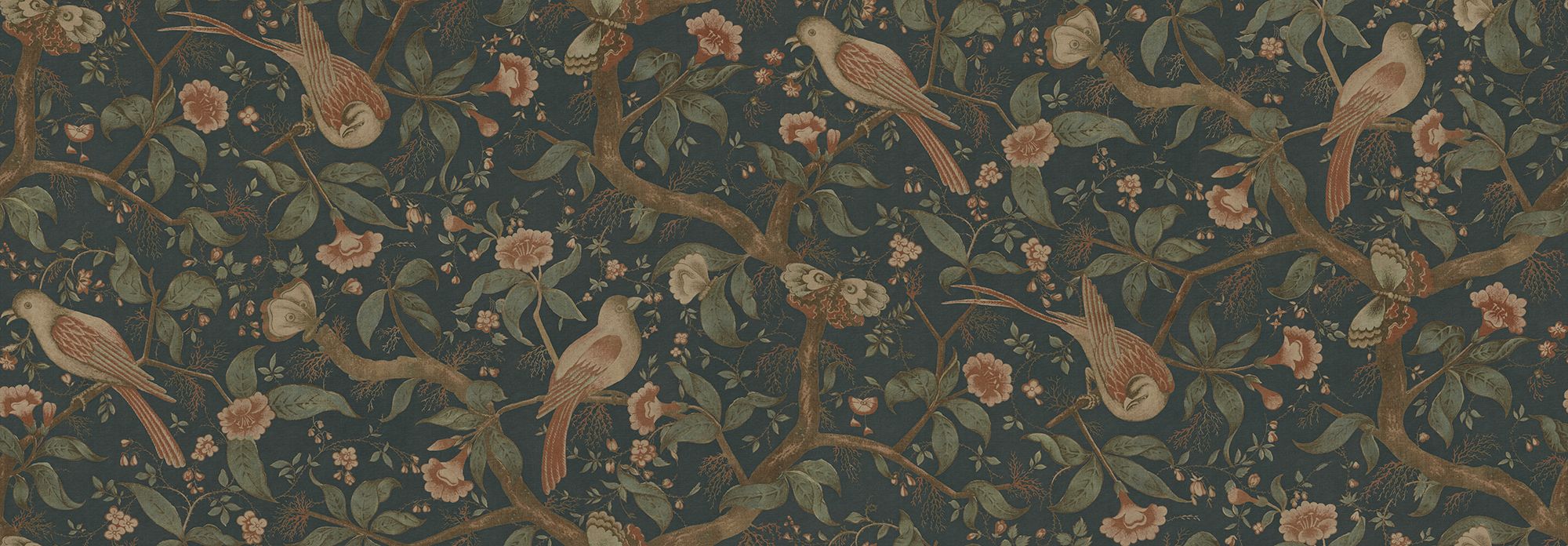 S10687 Alexa Classic Blue Mural by Sandberg