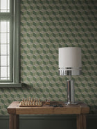 S10692 Chiara Green Mural by Sandberg