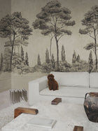 S10694 Andrea Graphite Mural by Sandberg